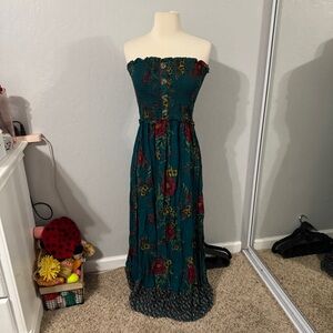 Angie Floral Maxi Dress